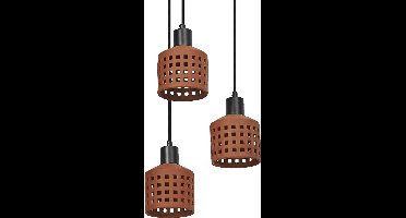 LEDVANCE Decor Clay Windows Hanglamp PL 3XE27 Bruin