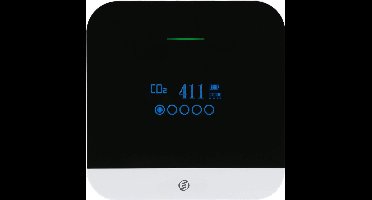 Equivera CO2 Meter - Luchtkwaliteitsmeter - Hygrometer - Koolstofdioxide Meter - Thermometer - Multifunctioneel