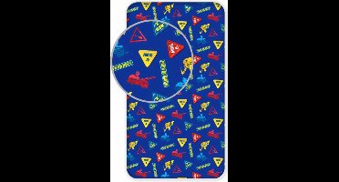 Paw Patrol Hoeslaken Verkeer - 100% katoen - 90x200+25cm