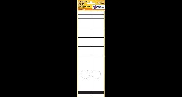 Avery Zweckform 10x Enkele map etiketten smal lang 297x38mm wit