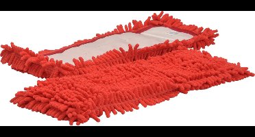 D&L Vloermop Rasta Microvezel - 42cm - Rood