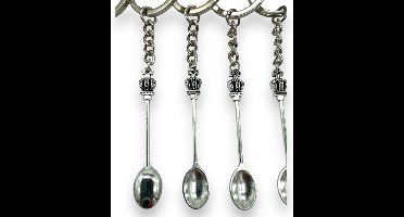 Mini Lepel Sleutelhanger – Elegant Vintage Design & Stevig Metaal