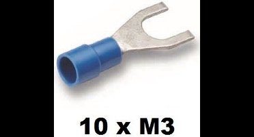 Cimco vorkkabelschoen geisoleerd 1,5-2,5mm2 M3 zak 10