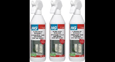 HG Kunststof reiniger - 3 stuks + Gratis KD spons