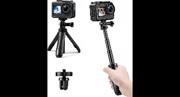 YONO Tripod Stick - Geschikt voor GoPro - Action Camera - Statief - Handgreep - Selfie Accessoires