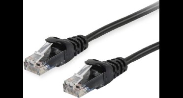 Equip 603153 netwerkkabel Zwart 1,5 m Cat6a U/UTP (UTP)