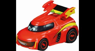 Carrera Speelgoedvoertuig - Pull and Speed - Batwheels - RED - Pull Back Auto - Terugtrekauto - 1:43