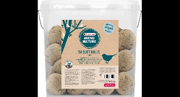 Versele-Laga Menu Nature - Mezenbollen Zonder Net - Buitenvogelvoer  - 50 x 4.5 kg
