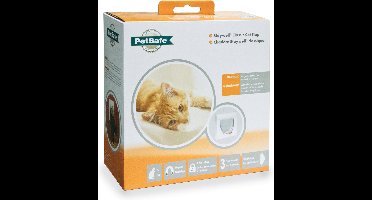 Petsafe 932 Magnetisch Kattenluik - Wit - 10.5 x 22.6 x 22.8 cm