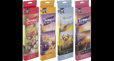 Craft Sensations Diamond Painting Volwassenen Pakket Volledig - 4 varianten - Formaat 30 x 30 CM - Diamond Painting Kinderen