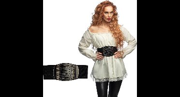 Boland - Korset Rachel - Volwassenen - Piraat - Piraten - Middeleeuwen - Riem