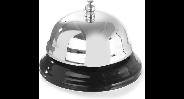 HENDI Receptiebel – Verchroomd – Metalen voet – Ø85x(H)57mm