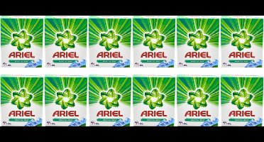 11 x Ariel Waspoeder Mountain Spring 400gr 4 wasbeurten. 4400gr
