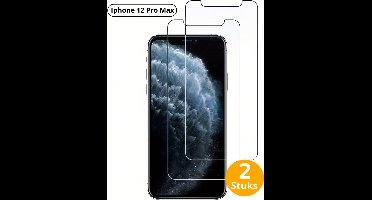 Bovista Telefoon Glasplaatje - Beschermglas - Glaasje - Screen Protector - Screenprotector - Extra Sterk - Shockproof - Premium Protection - Geschikt Voor Iphone 12 Pro Max
