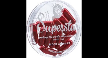 Nepbloed capsules - Fake blood - Nepwond - Halloween make up - Schmink - Grime - 12 stuks