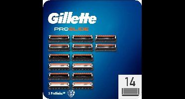 Gillette Proglide Scheermesjes - 14 Navulmesjes