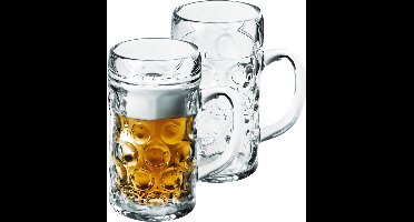 2x Bierpullen - 500 ml - Kunststof