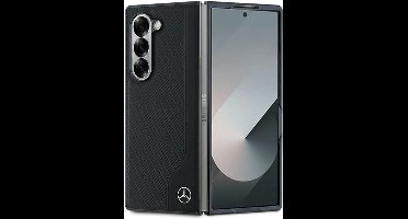 Mercedes MEHMZFD623RBGVK Z Fold6 F956 zwart/zwart Leer Houtimitatie MagSafe