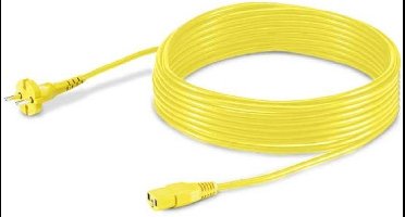 Stroomkabel geel zwart 12m PVC *EU, Kärcher