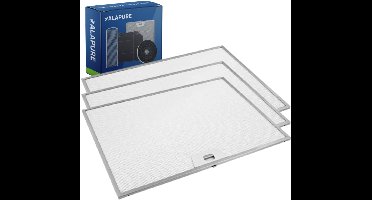 3x Metaalfilter voor Alno 50287544006 403x300x8mm