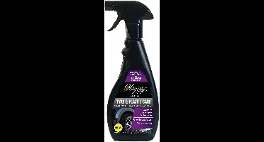 Hagerty Tyre & Plastic Care 500 ml – Banden- & Kunststofreiniger – Reinigt & Verzorgt – Matte Afwerking – UV-bescherming – Voor Exterieur Kunststof, Banden & Bumpers – Spray