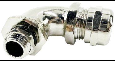 TRU COMPONENTS TC-11447396 Wartel M25 x 1.5 Messing (vernikkeld) Metaal 1 stuk(s)