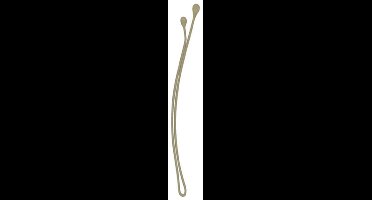 Sibel 1-Leg Metal Grips Straight Blond 50mm-24st