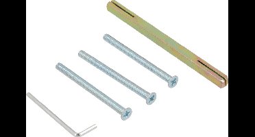 Oxloc BEVESTIGINGSSET ALU VH-BSLG 68-72MM VEILIGHEIDSCHILDEN/VEILIGHEIDSGARNITUREN