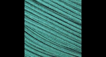 Rol 100 meter - Turquoise Paracord 550 - #9
