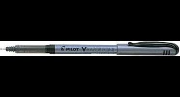 Pilot fineliner V Razor zwart