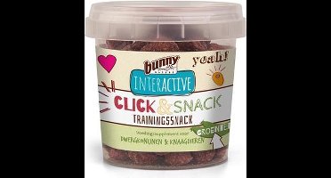 Bunny nature click & snack trainingssnack groente - 30 gr - 1 stuks