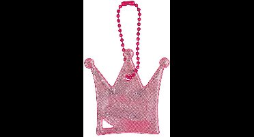 Moses Sleutelhanger Glimmis Kroontje Roze