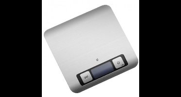WMF Digitale Keukenweegschaal - Cromargan Roestvrijstaal - Max. 5 kg - Precisie - Modern Design
