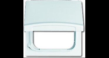 ABB Busch-Jaeger Adapterplaat Met Afdekking IP44 Alpin Wit - 2CKA001710A1860 - E3FJ9