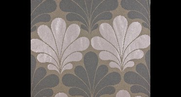 Dutch Wallcoverings Vliesbehang schelp - grijs/beige