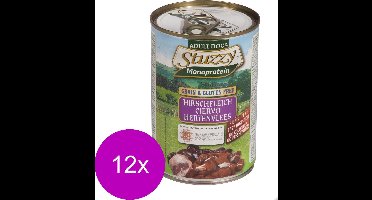Stuzzy Blik Adult 400 g - Hondenvoer - 12 x Hert