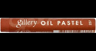 Gallery Oliepastel Premium, L: 7 cm, dikte 11 mm, roodbruin (237), 6 stuk/ 1 doos