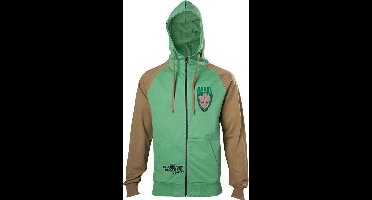 Guardians Of The Galaxy - Groot heren hoody vest met capuchon groen/bruin - L - Comics film merchandise