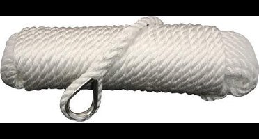 Talamex Superlene Ankerlijn Ø 10 mm 20 meter lang - Wit