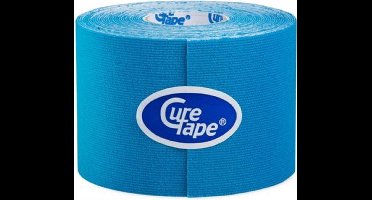 CureTape Sporttape Kinesiologietape 5cm * 5m Blauw