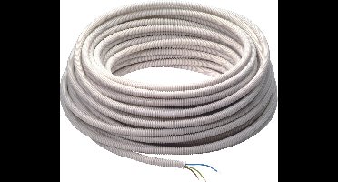 PROFILE flexibele voorbedrade buis 16mm - 3x1,5mm² - 25 meter