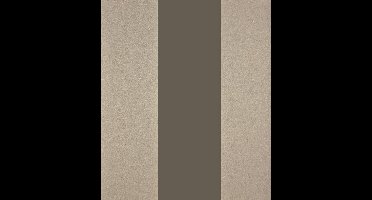 Dutch Wallcoverings Vliesbehang streep - bruin/olijf