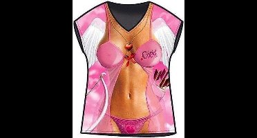 Benza T-Shirt - Cupid Amor - Sexy, Leuke, Grappige, Mooie - One size - Vrouw