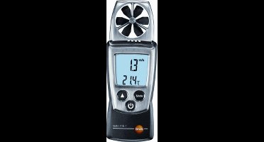 TES luchtsnelheidsmeter 410, ind/aanduiding dig, display verlicht