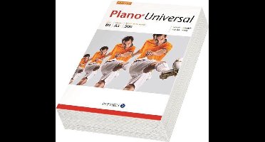 KOPIEERPAPIER PLANO UNIVERSAL A5 80G R WIT 500 Pagina's