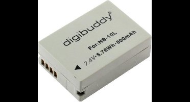 Canon NB-10L - 800mAh (A-merk) Digibuddy