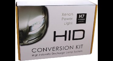 Blanco HID-Xenon set H7 6000K AC Slim-Ballast