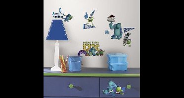 Disney - Monsters University - Monsters INC - Muurstickers - Wanddecoratie - Vinyl - 20delig.