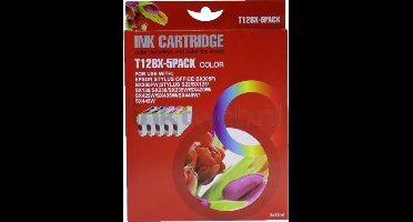 FLWR T1811 / 2 / 3 / 10-Pack / Zwart en Kleur / Cartridge - Geschikt voor Epson