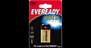 Energizer Eveready Gold - Batterijen - 9V - Alkaline 1 stuks